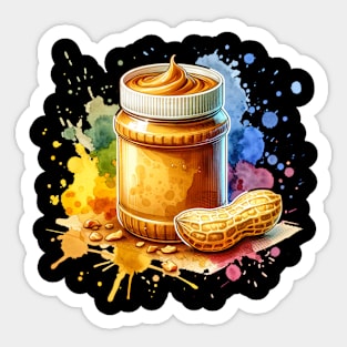 Peanut Butter Toast Sandwich Vintage Retro Yummy Kawaii Sticker